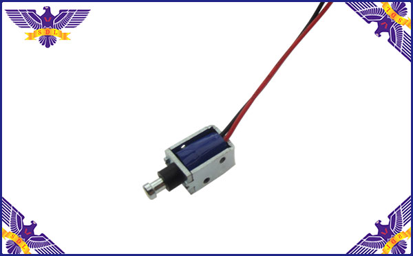 微型开关锁用牵引式电磁铁产品图